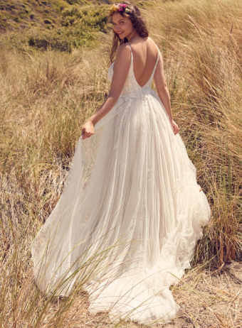Rebecca Ingram Style #Nakara #1 Ivory/Vintage Mauve thumbnail
