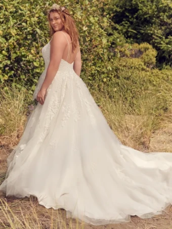 Rebecca Ingram Style #Evora #2 Ivory/Vintage Blush thumbnail