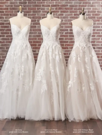 Rebecca Ingram Style #Evora #4 default Ivory/Vintage Blush thumbnail