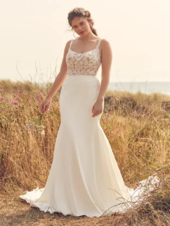 Rebecca Ingram Style #Sadie #1 Ivory/Nude thumbnail
