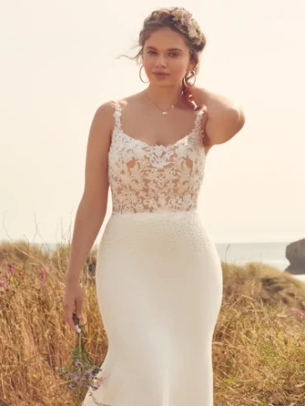 Rebecca Ingram Style #Sadie #2 Ivory/Nude thumbnail