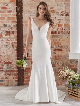 Rebecca Ingram Style #Theodora #0 default Ivory (gown with Natural Illusion) thumbnail