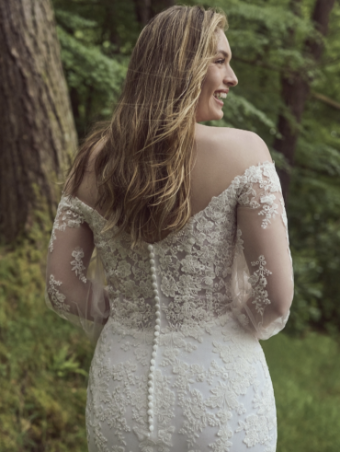 Rebecca Ingram Style #Patricia #1 Ivory/Blush thumbnail