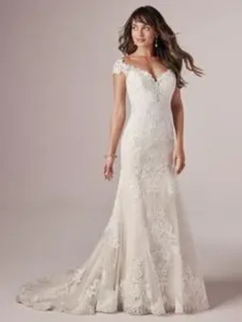 Rebecca Ingram Style #Daphne #8 Ivory/Blush thumbnail