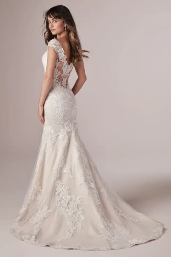 Rebecca Ingram Style #Daphne #2 Ivory/Blush Ivory Over Blush thumbnail