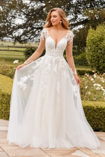 Sophia Tolli Style #Ambrose #0 default Ivory/Blush thumbnail