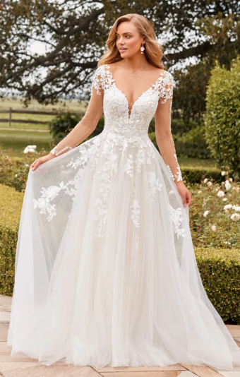 Sophia Tolli Style #Ambrose #1 Ivory/Blush thumbnail
