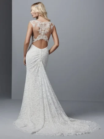 Sottero and Midgley Style #NATASHA #3 Ivory/Lavender Mist thumbnail