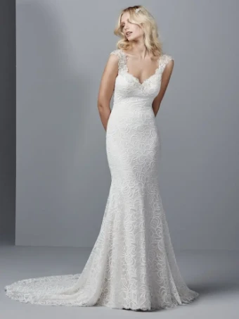 Sottero and Midgley Style #NATASHA #1 Ivory/Lavender Mist thumbnail