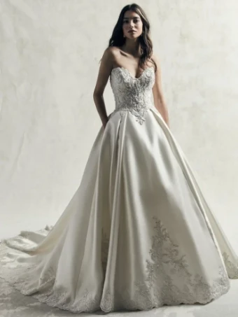 Sottero and Midgley Style #Kimora #0 default Light Champagne/Pewter thumbnail