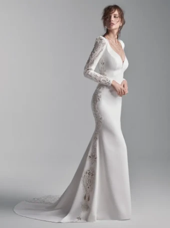 Sottero and Midgley Style #Abbott #0 default Ivory/Pewter thumbnail