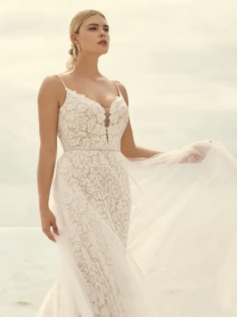 Sottero and Midgley Style #Dasha #4 Ivory/Nude thumbnail