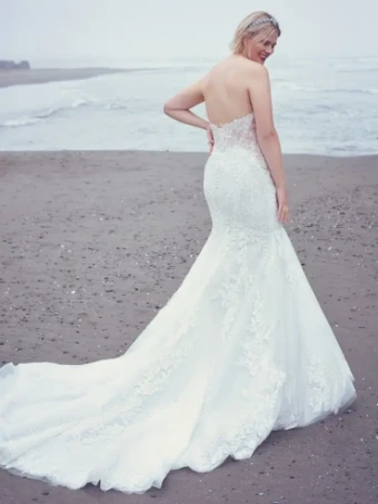 Sottero and Midgley Style #Montgomery #2 Ivory over Blush (gown with Ivory Illusion) thumbnail