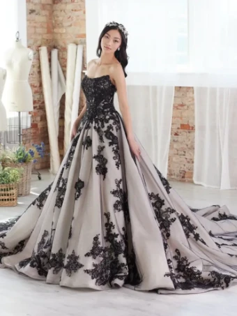 Sottero and Midgley Style #Norvinia #5 default Black/Champagne thumbnail