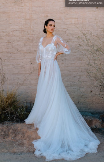 Wilderly Bride Style #Justina #2 Mocha/Ivory/Champagne thumbnail