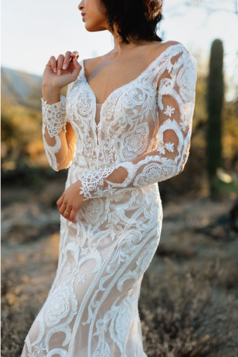 Wilderly Bride Style #F239 #1 Mocha/Ivory/Nude thumbnail