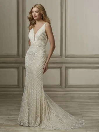 Adrianna Papell Style #Mila #0 default Ivory/Light Gold/Nude thumbnail
