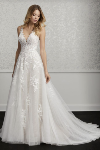 Adrianna Papell Style #31117 #0 default Ivory/Nude thumbnail