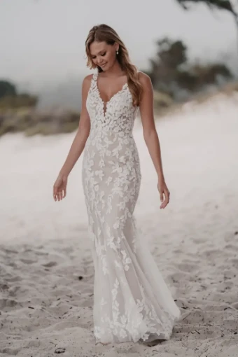Allure Bridals Style #9909L #0 default Nude/Sand/Ivory thumbnail