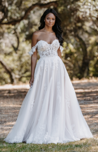 Allure Bridals Style #9902 #0 default Champagne/Blush/Ivory/Nude thumbnail