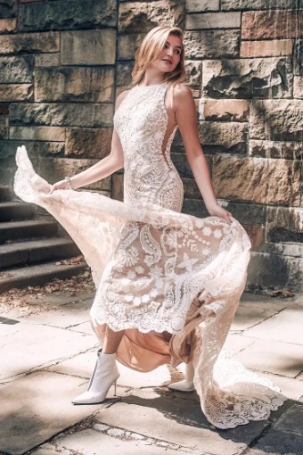 Allure Bridals Style #MJ810 #2 Mocha/Ivory/Nude thumbnail