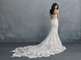 Allure Couture Style #C589 #1 Champagne/Nude/Ivory/Silver thumbnail
