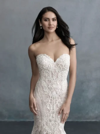 Allure Couture Style #C589 #2 default Champagne/Nude/Ivory/Silver thumbnail