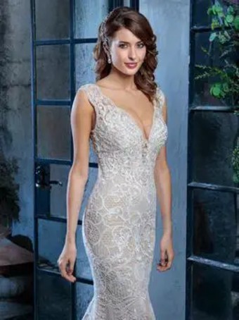 Amare Couture Style #Colette #2 Ivory/Silver thumbnail