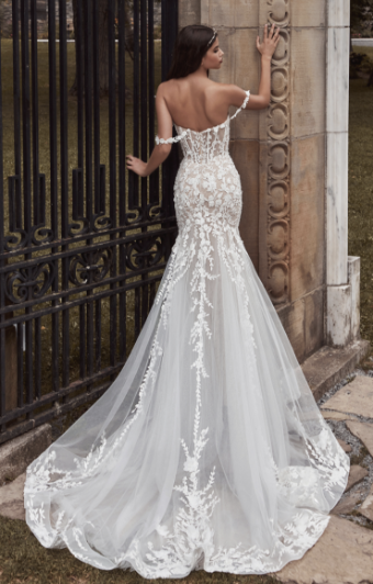 Calla Blanche Style #Lilia #1 Ivory/Light Nude with Skin Illusion (Unlined Bodice) thumbnail