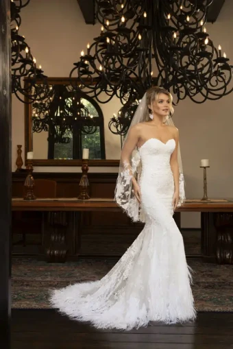 Casablanca Bridal Style #Adeline #0 default Ivory thumbnail