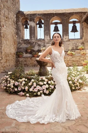 Casablanca Bridal Style #Annalise #4 Champagne/Nude/Ivory thumbnail