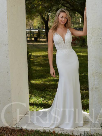 Christina Wu Brides Style #18323 #0 default Ivory/Almond/Nude thumbnail