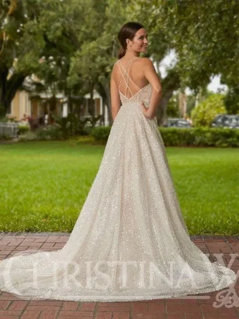 Christina Wu Brides Style #15800 #1 Ivory/Nude thumbnail