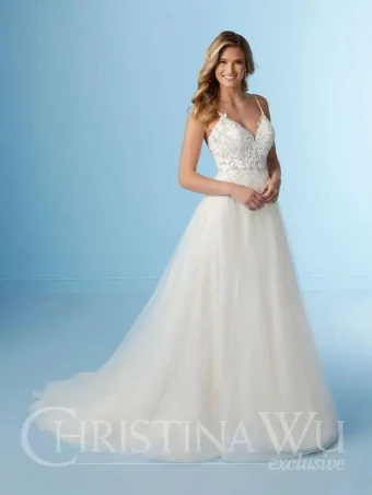 Christina Wu Brides Style #19276 #4 Ivory/Ivory/Nude thumbnail