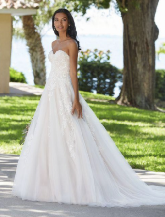 Christina Wu Brides Style #15841 #0 default Ivory/French Lilac thumbnail