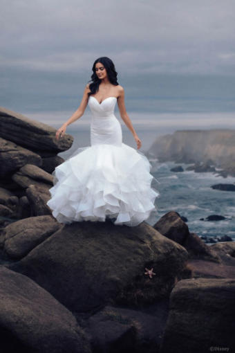 Disney Fairy Tale Weddings Style #Ariel #0 default Ivory thumbnail