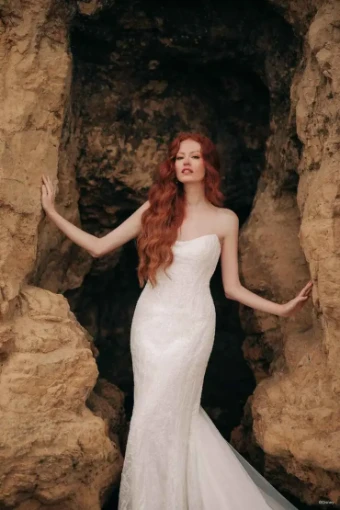 Disney Fairy Tale Weddings Style #Ariel #10 Ivory/Nude thumbnail