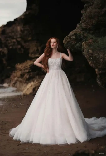 Disney Fairy Tale Weddings Style #Ariel #11 Champagne/Ivory/Champagne/Nude thumbnail