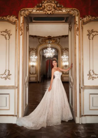 Disney Fairy Tale Weddings Style #Cinderella #2 Mocha/Champagne/Ivory/Nude thumbnail