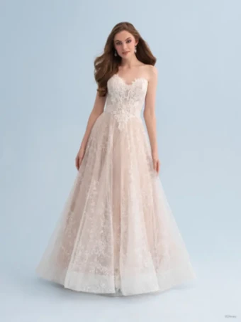 Disney Fairy Tale Weddings Style #Cinderella #3 Mocha/Champagne/Ivory/Nude thumbnail
