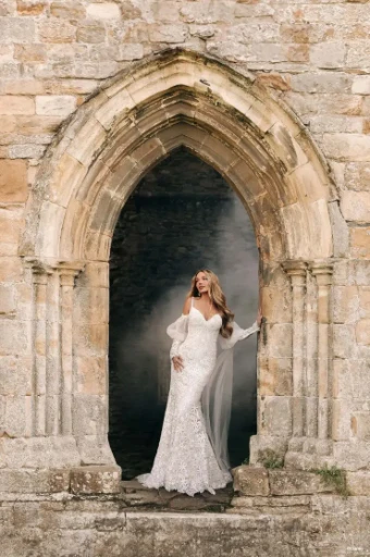 Disney Fairy Tale Weddings Style #Rapunzel #1 Lavender/Ivory/Nude thumbnail