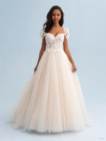 Disney Fairy Tale Weddings Style #Snow White #9 Champagne/Ivory/Nude thumbnail