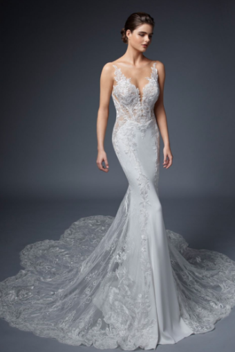 Elysee by Enzoani Style #Sandrine #0 default Ivory/Ivory/Nude thumbnail