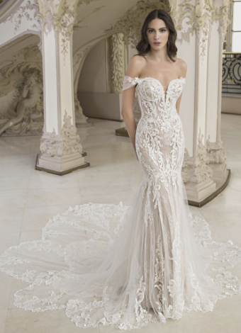 Elysee by Enzoani Style #Cleopatre #0 default Ivory/Hazel/Nude thumbnail