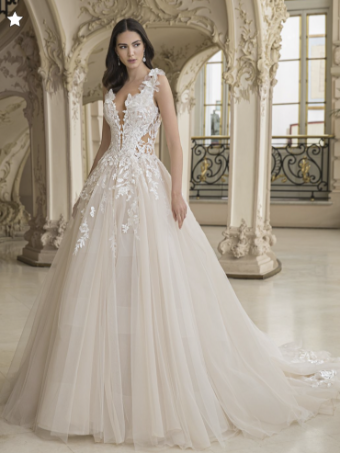 Elysee by Enzoani Style #Papillon #0 default Ivory/Beige/Nude thumbnail