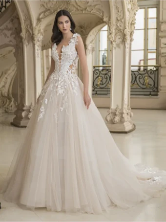 Elysee by Enzoani Style #Papillon #2 Ivory/Beige/Nude thumbnail