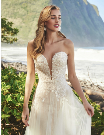 L'Amour by Calla Blanche Style #Harper #1 Ivory/Light Nude thumbnail