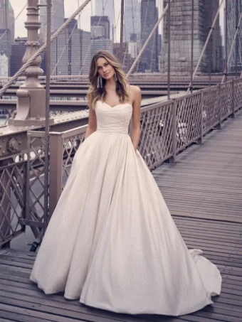 Maggie Sottero Style #Anniston - 23MS040A03 - Maggie Sottero #2 Ivory All Ivory (pictured) thumbnail