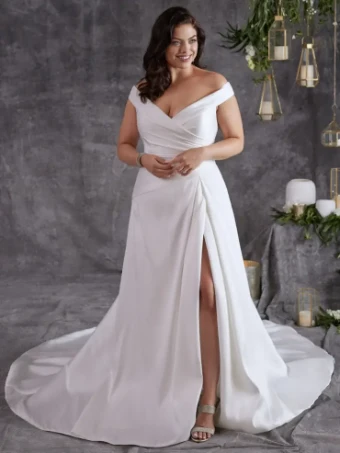 Maggie Sottero Style #Darius - 23MW134A01 - Maggie Sottero #2 Ivory All Ivory (pictured) thumbnail