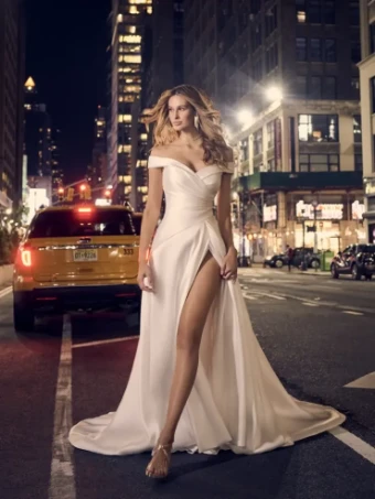 Maggie Sottero Style #Darius - 23MW134A01 - Maggie Sottero #0 default Ivory All Ivory (pictured) thumbnail